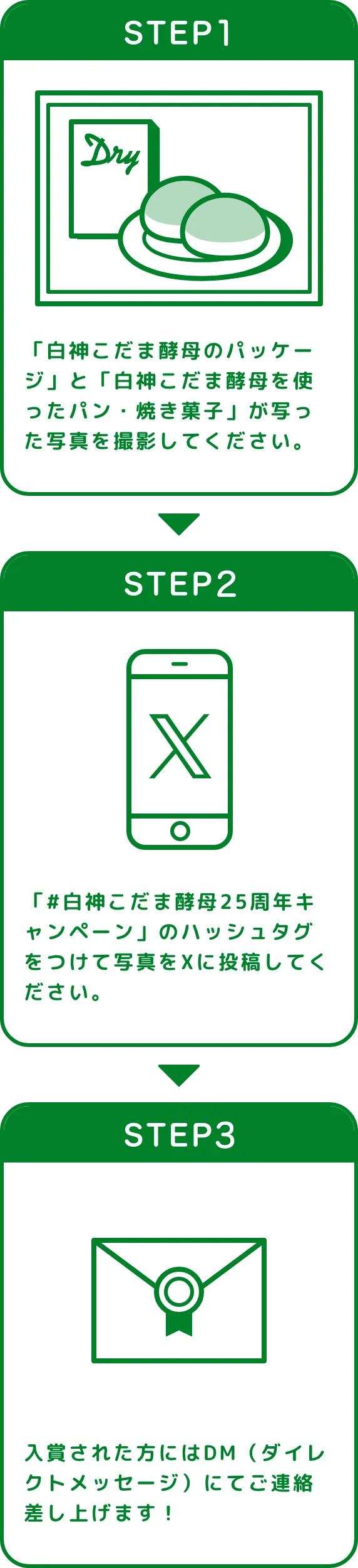 Xからの応募方法